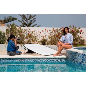 Lastolite Collapsible Panelite Reflector 1.8 x 1.2m Silver/White Lastolite Collapsible Panelite Reflector 1.8 x 1.2m Silver/White