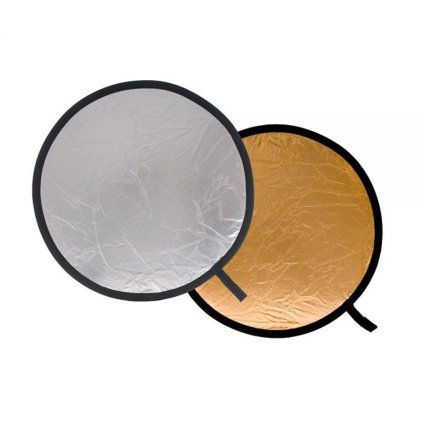 Lastolite Collapsible Reflector 1.2m Silver/Gold