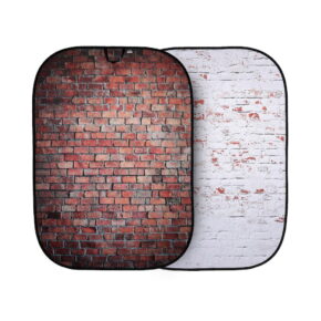 Lastolite Urban Collapsible Background 1.5 x 2.1m Classic Red/Distressed Whte Brick Lastolite Urban Collapsible Background 1.5 x 2.1m Classic Red/Distressed Whte Brick