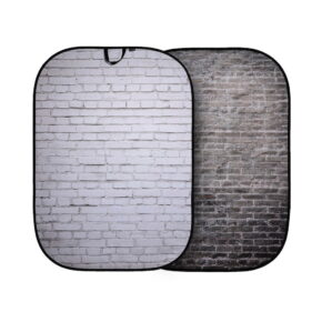 Lastolite Urban Collapsible Background 1.5 x 2.1m Painted White/Industrial Grey Brick Lastolite Urban Collapsible Background 1.5 x 2.1m Painted White/Industrial Grey Brick