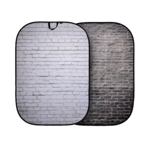 Lastolite Urban Collapsible Background 1.5 x 2.1m Painted White/Industrial Grey Brick Lastolite Urban Collapsible Background 1.5 x 2.1m Painted White/Industrial Grey Brick