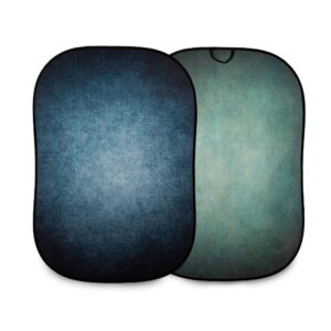 Lastolite Vintage Collapsible Background 1.5 x 2.1m Ink/Sage Lastolite Vintage Collapsible Background 1.5 x 2.1m Ink/Sage