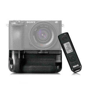 Meike MK-A6300 Pro Battery Grip for Sony A6400 A6300 A6000 Cameras with Remote Controller Meike MK-A6300 Pro Battery Grip for Sony A6400 A6300 A6000 Cameras with Remote Controller