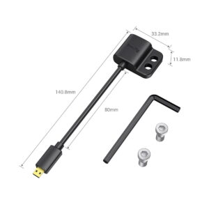SmallRig Ultra Slim 4K HDMI Adapter Cable (D to A) 3021 SmallRig Ultra Slim 4K HDMI Adapter Cable (D to A) 3021