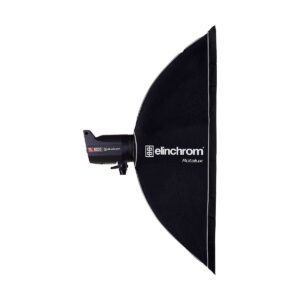 Elinchrom_Rotalux_Squarebox_100cm_002 Elinchrom Rotalux Squarebox 100cm, a professional studio strobe luminaire with a large square softbox, visible from the side against a white background.
