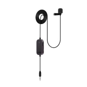 SmallRig_3467_Forevala_L20_Lavalier_Microphone_001 SmallRig 3467 Forevala L20 Lavalier-mikrofonissa on musta muotoilu, klipsi, pitkä kierretty kaapeli, inline-ohjauslaatikko ja 3,5 mm:n audioliitin.