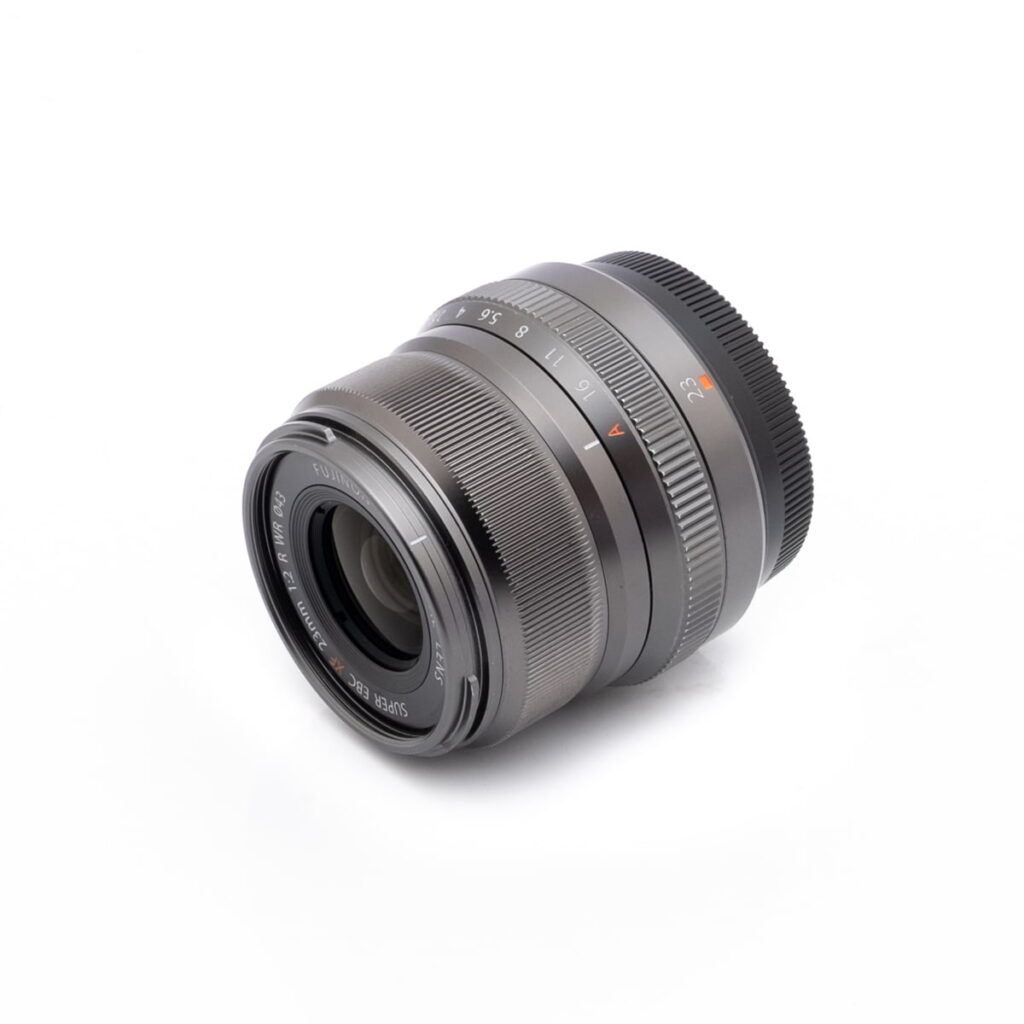 fuji_23_2-2 Fujifilm Fujinon XF 23mm f/2 R WR Graphite - Käytetty
