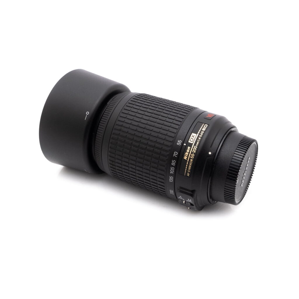 nikon_55-200 Nikon AF-S Nikkor DX 55-200mm f/4-5.6 G ED - Käytetty