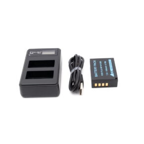 Ruibo Dual Charger Fuji NP-W126 + tarvikeakku - Käytetty