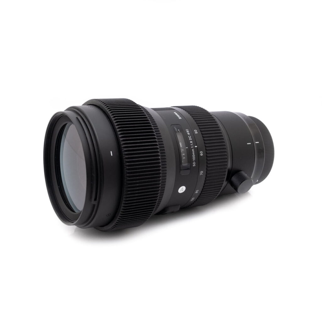 sigma_50-100-2 Sigma 50-100mm f/1.8 Art DC Canon EF-S (sis.ALV24%) - Käytetty