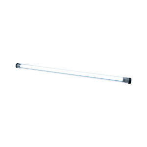 NANLITE PavoTube II 30X 1kit, yksi LED-putkivalo, jossa on korkitetut päät, loistaa kirkkaasti ja on eristetty valkoiselle taustalle.