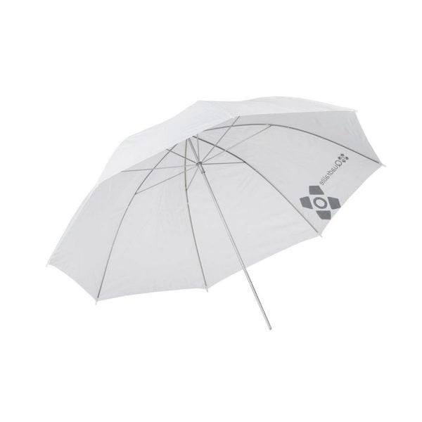 Quadralite 120cm White Transparent Umbrella Salamat, Studio Ja LED-Valot 3