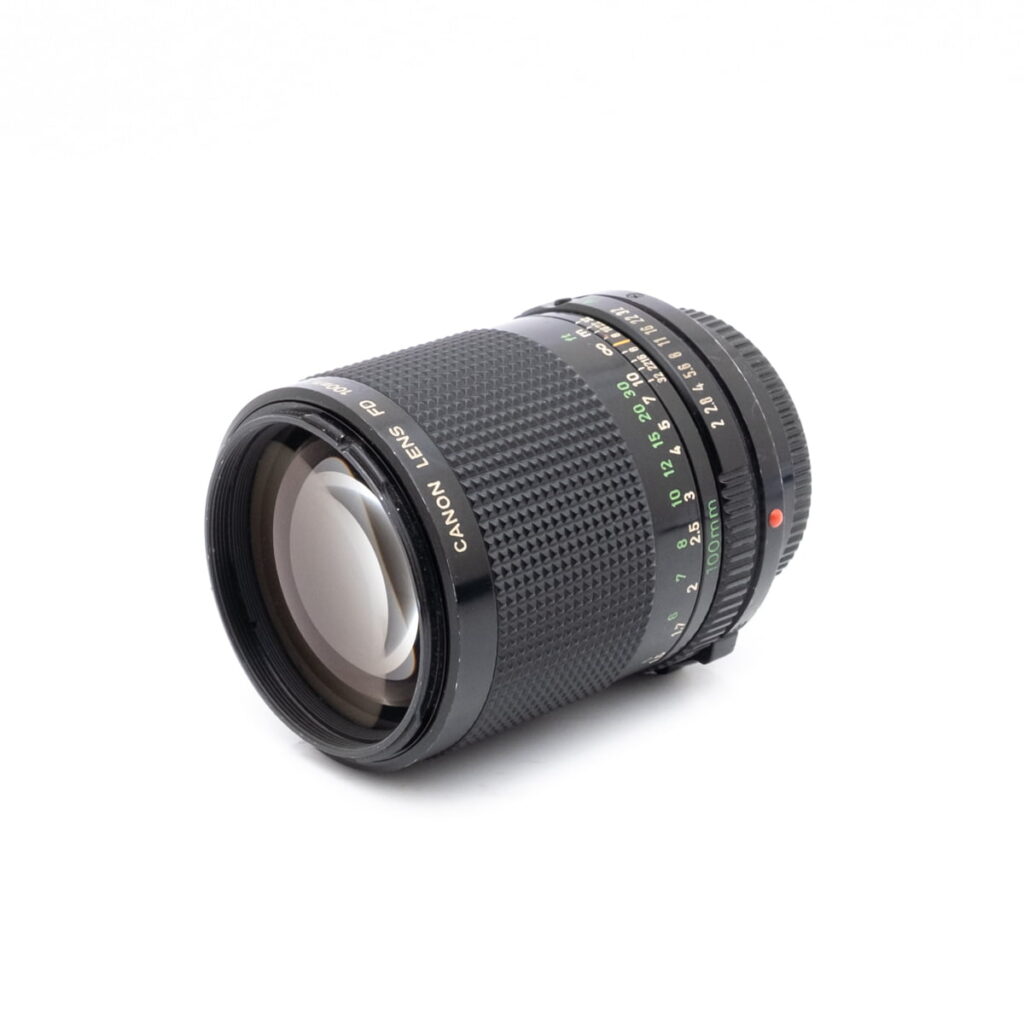 Canon FD 100mm f/2 - Käytetty
