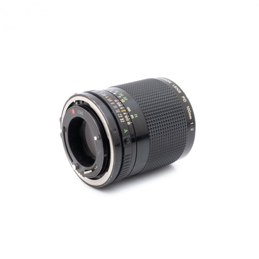 Canon FD 100mm f/2 - Käytetty