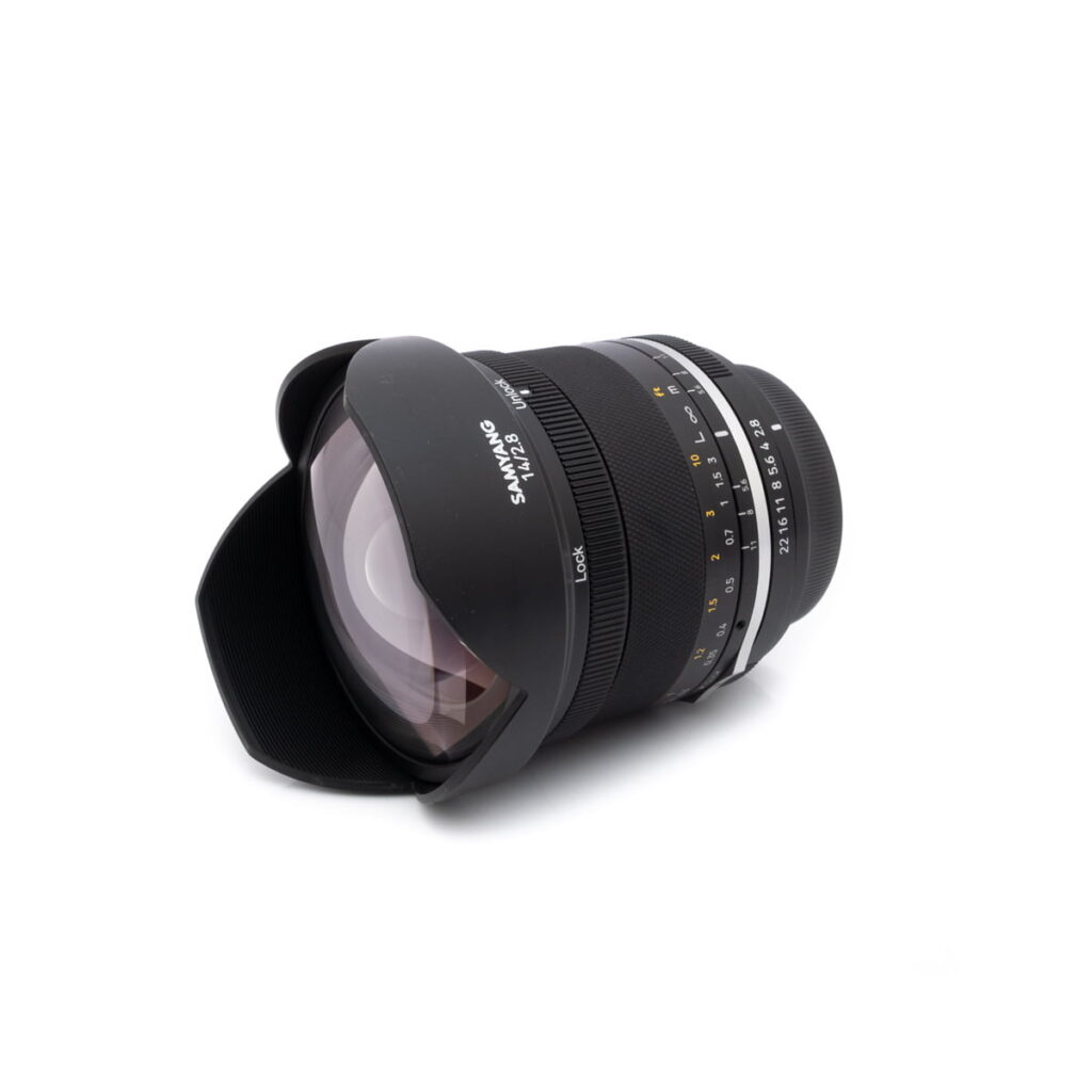 samyang_14 Samyang MF 14mm f/2.8 MK II Canon EF (Kunto K4.5, Takuu 6kk, sis.ALV24%) - Käytetty