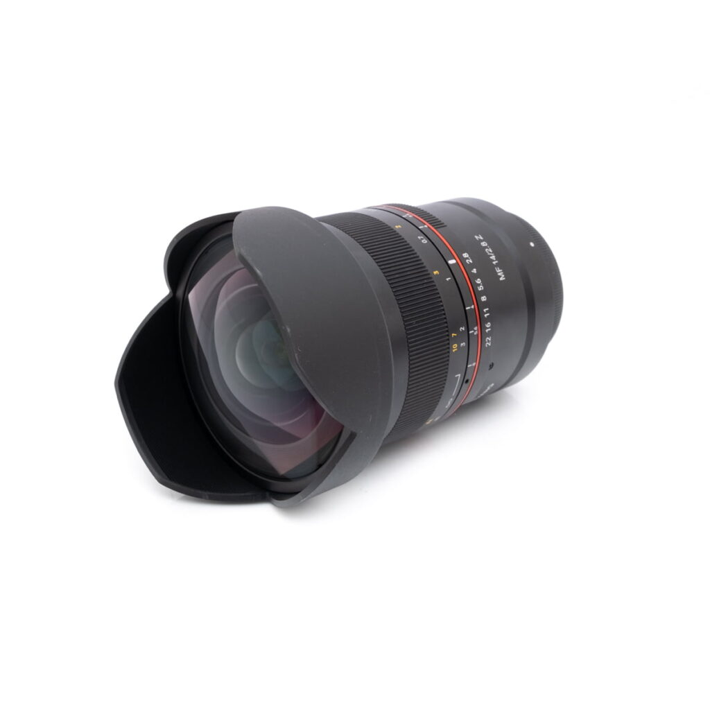 Samyang MF 14mm f/2.8 Nikon Z (Kunto K4.5, Takuu 6kk) - Käytetty