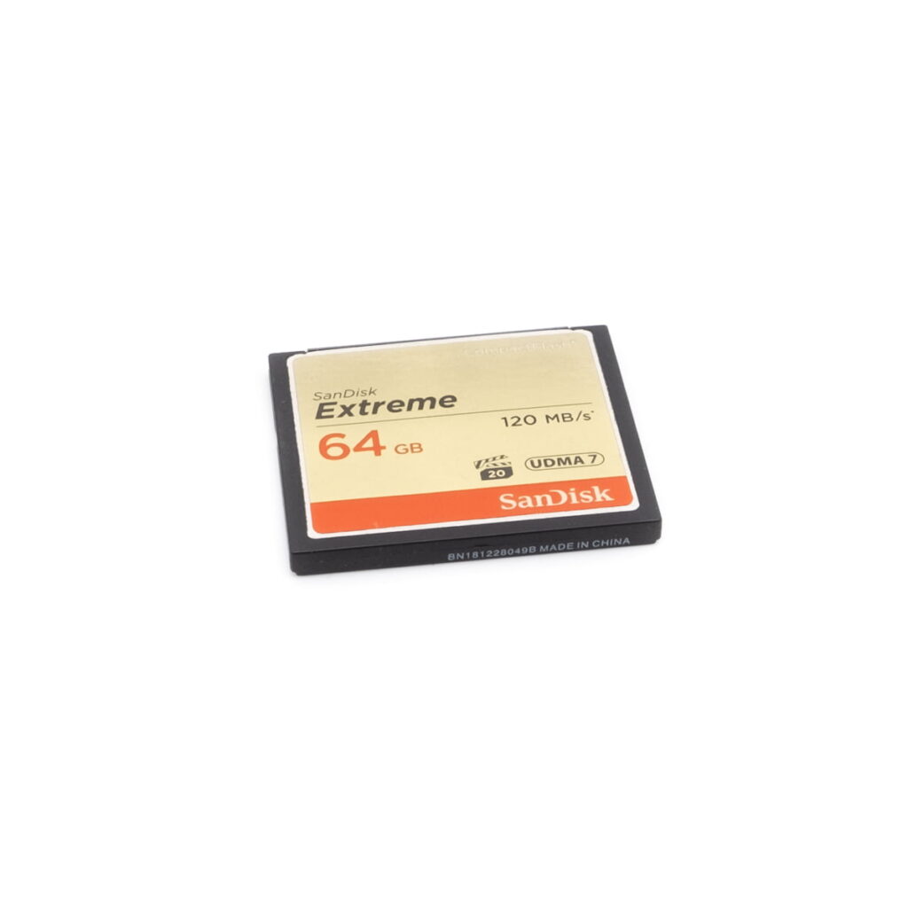 sandisk_64 SanDisk Extreme 64GB 120MB/s - Käytetty