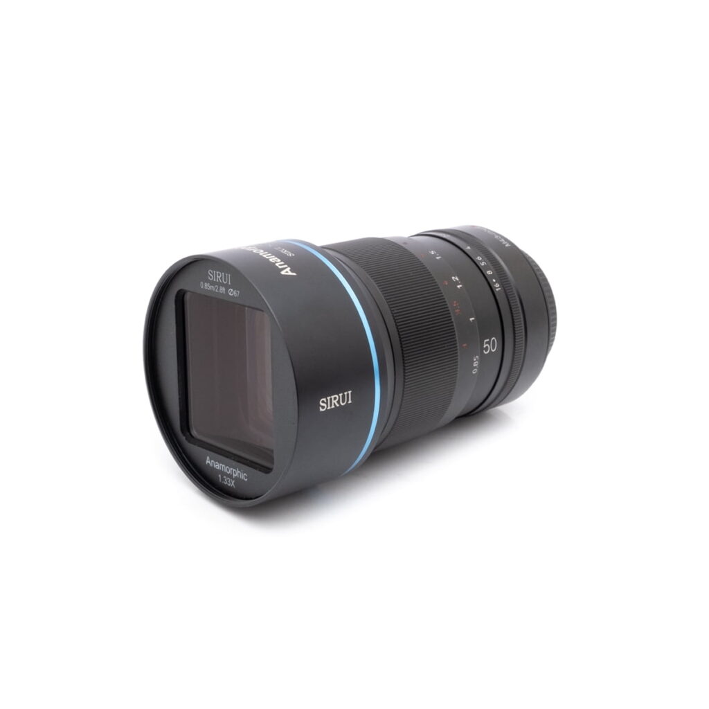 Sirui Anamorphic Lens 1,33x 50mm f/1.8 MFT (Kunto K5) - Käytetty