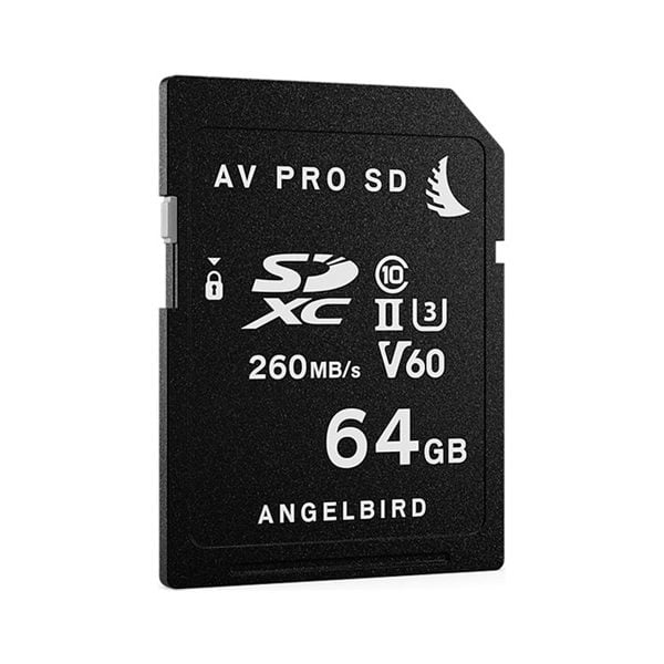 ANGELBIRD 64GB AV Pro Mk 2 V60 UHS-II SDXC Kameratarvikkeet 3