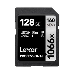 Lexar Pro 1066x U3 UHS-I R160/W120 128GB Kameratarvikkeet
