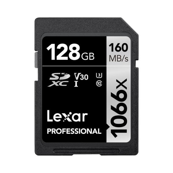 Lexar Pro 1066x U3 UHS-I R160/W120 128GB Kameratarvikkeet 3