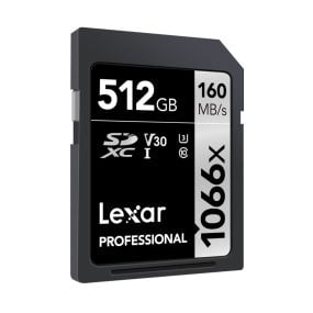 Lexar Pro 1066x U3 UHS-I R160/W120 512GB Kameratarvikkeet 2