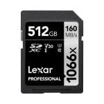 Lexar Pro 1066x U3 UHS-I R160/W120 512GB Kameratarvikkeet 4