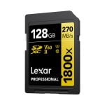 Lexar Pro 1800x SDXC U3 (V60) UHS-II R270/W180 128GB Kameratarvikkeet 5