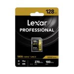 Lexar Pro 1800x SDXC U3 (V60) UHS-II R270/W180 128GB Kameratarvikkeet 6