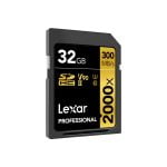 Lexar Pro 2000X SDHC/SDXC UHS-II U3(V90) R300/W260 32GB Kameratarvikkeet 4
