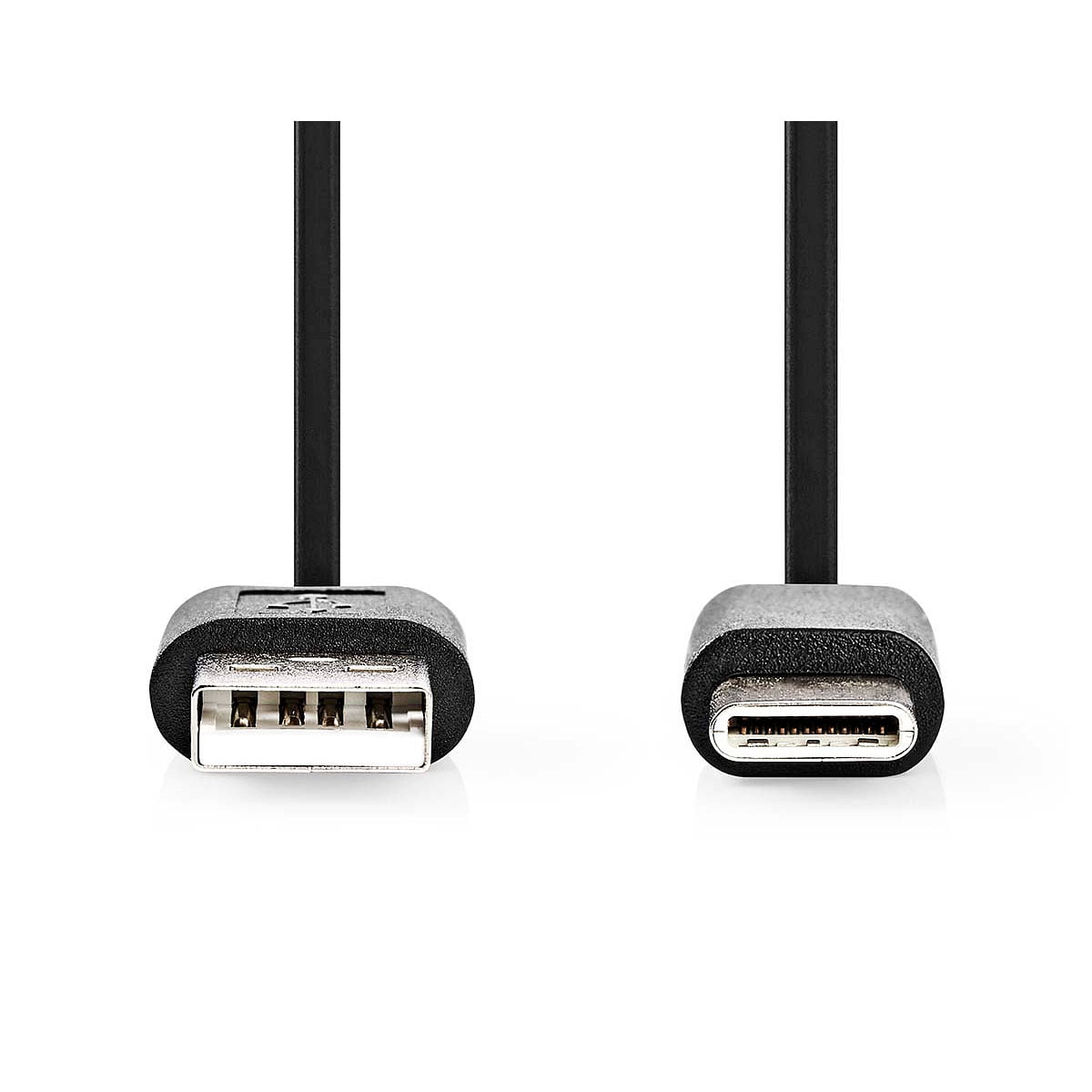Nedis USB 2.0 A - USB C 2 metriä