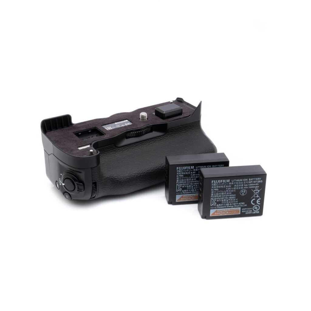 fujifilm_kahva Fujifilm VPB-XH1 akkukahva + akut (Kunto K5) – Käytetty