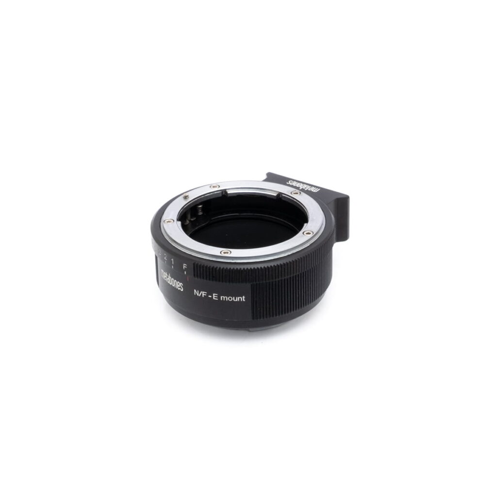 metabones_nfe Metabones N/F-E mount adapteri (sis.ALV24%) - Käytetty