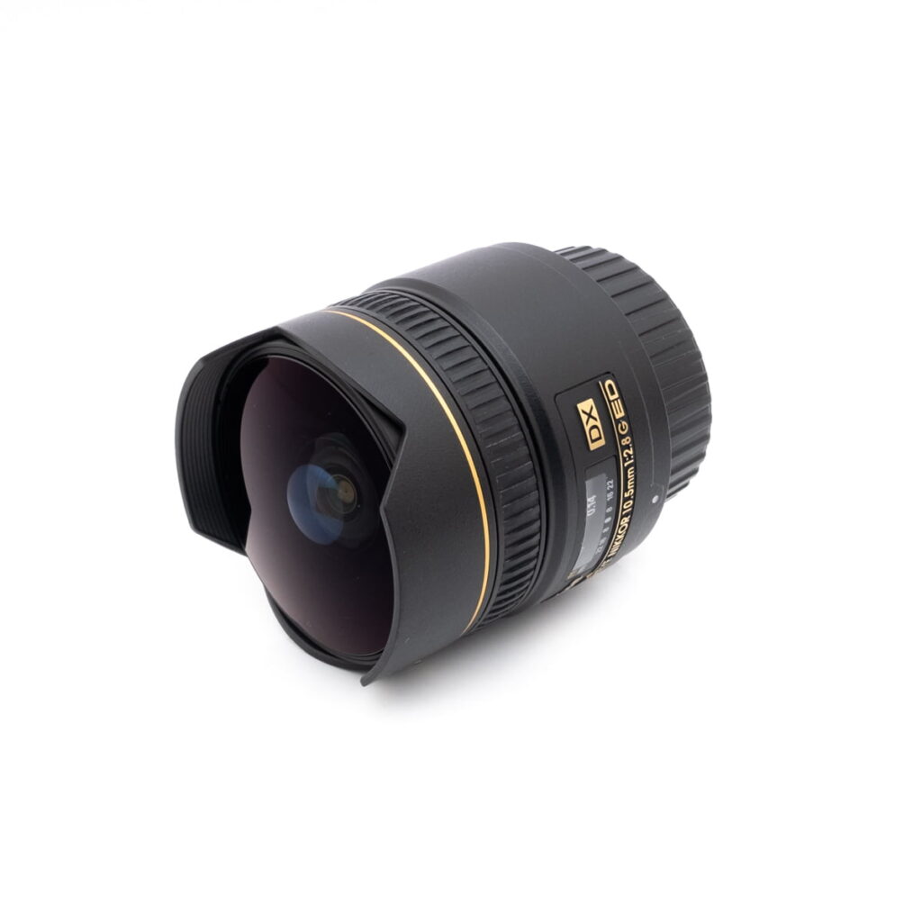 nikon_10.5-2 Nikon AF Nikkor 10.5mm f/2.8 Fisheye ED DX - Käytetty