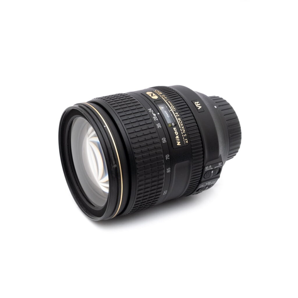 nikon_24-120-2 Nikon AF-S Nikkor 24-120mm f/4 G ED VR (sis.ALV24%) - Käytetty