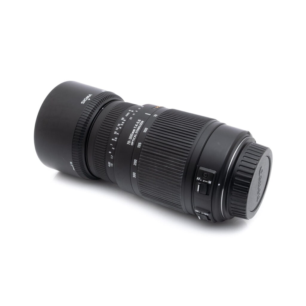 sigma_70-300-2 Sigma DG 70-300mm f/4-5.6 OS Canon EF - Käytetty