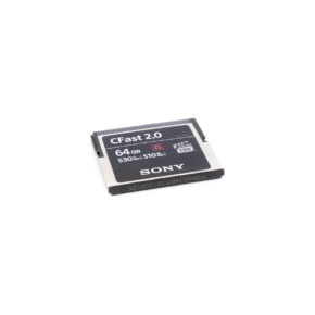 sony_64 Sony 64GB CFast 2.0 (530/510 MB/s) (sis.ALV24%) - Käytetty