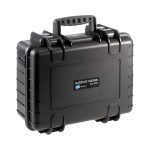 B&W Outdoor Cases Type 4000 Musta (Tilajärjestelmällä) Hard Case -kameralaukut 4