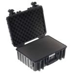 B&W Outdoor Cases Type 5000 Musta (Esileikattu vaahtomuovi) Hard Case -kameralaukut 6