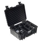 B&W Outdoor Cases Type 5000 Musta (Tilajärjestelmällä) Hard Case -kameralaukut 6