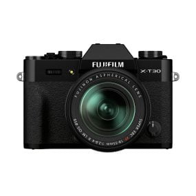 Fujifilm X-T30 II + Fujinon XF 18-55mm f/2.8-4 R LM OIS – Musta Fujifilm järjestelmäkamerat
