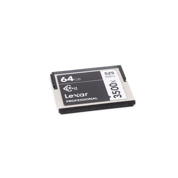 Lexar 64GB 3500x Cfast + kortinlukija – Käytetty Myydyt tuotteet 3