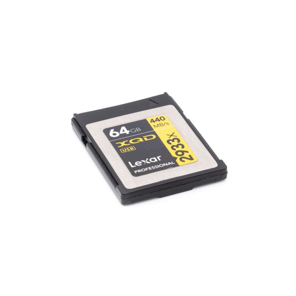 lexar_64_xqd Lexar 2933x 64GB XQD 440MB/s - Käytetty