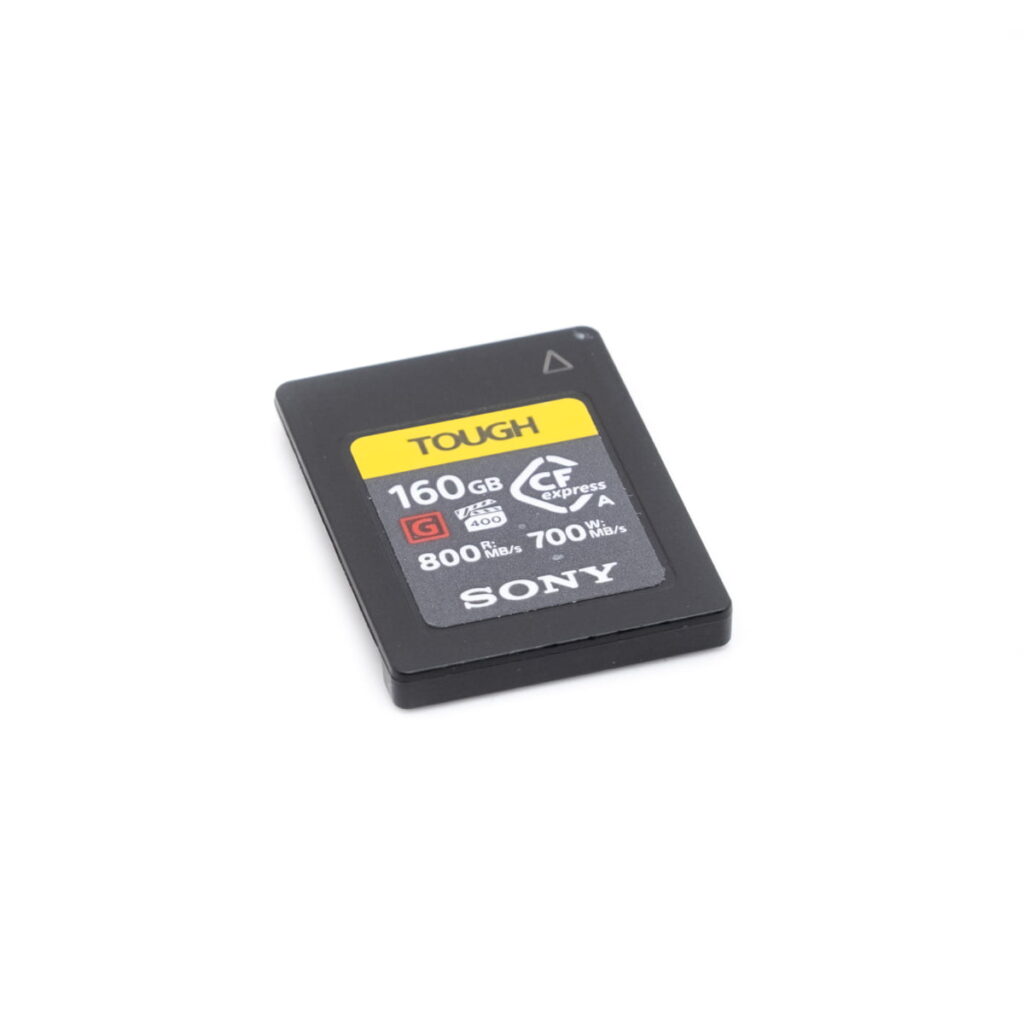 sony_160 Sony 160GB CFexpress Type A 800mb/s (sis.ALV24%) - Käytetty