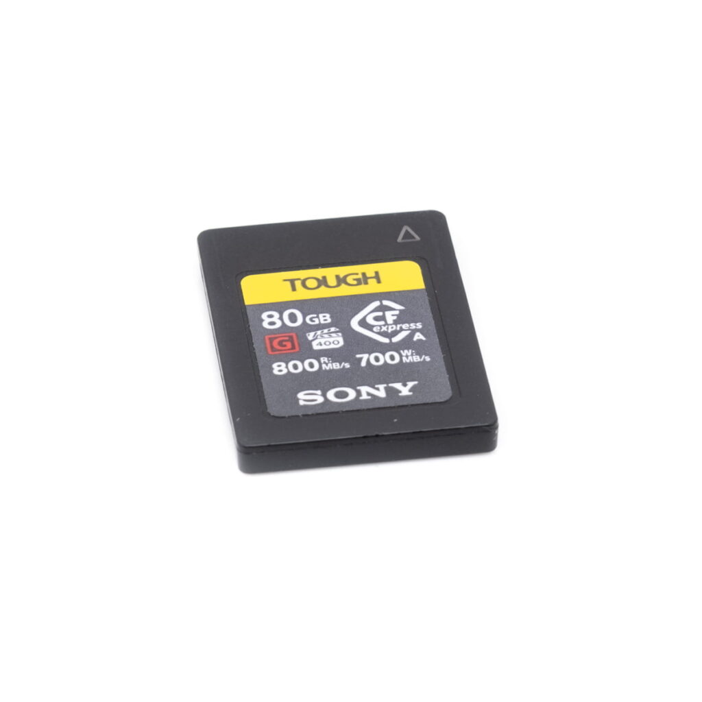 sony_80 Sony 80GB CFexpress Type A 800mb/s (sis.ALV24%) - Käytetty