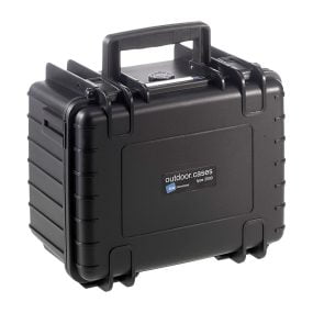B&W Outdoor Cases Type 2000 Musta (Esileikattu vaahtomuovi) Hard Case -kameralaukut
