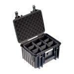 B&W Outdoor Cases Type 2000 Musta (Tilanjakojärjestelmä) Hard Case -kameralaukut 6