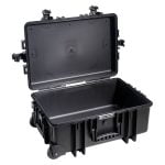 B&W Outdoor Cases Type 6700 Musta Renkailla (Tilanjakojärjestelmä) Hard Case -kameralaukut 6
