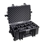 B&W Outdoor Cases Type 6700 Musta Renkailla (Tilanjakojärjestelmä) Hard Case -kameralaukut 7