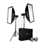 NANLITE FS-150 LED 2 Valon Kitti Jalustoissa